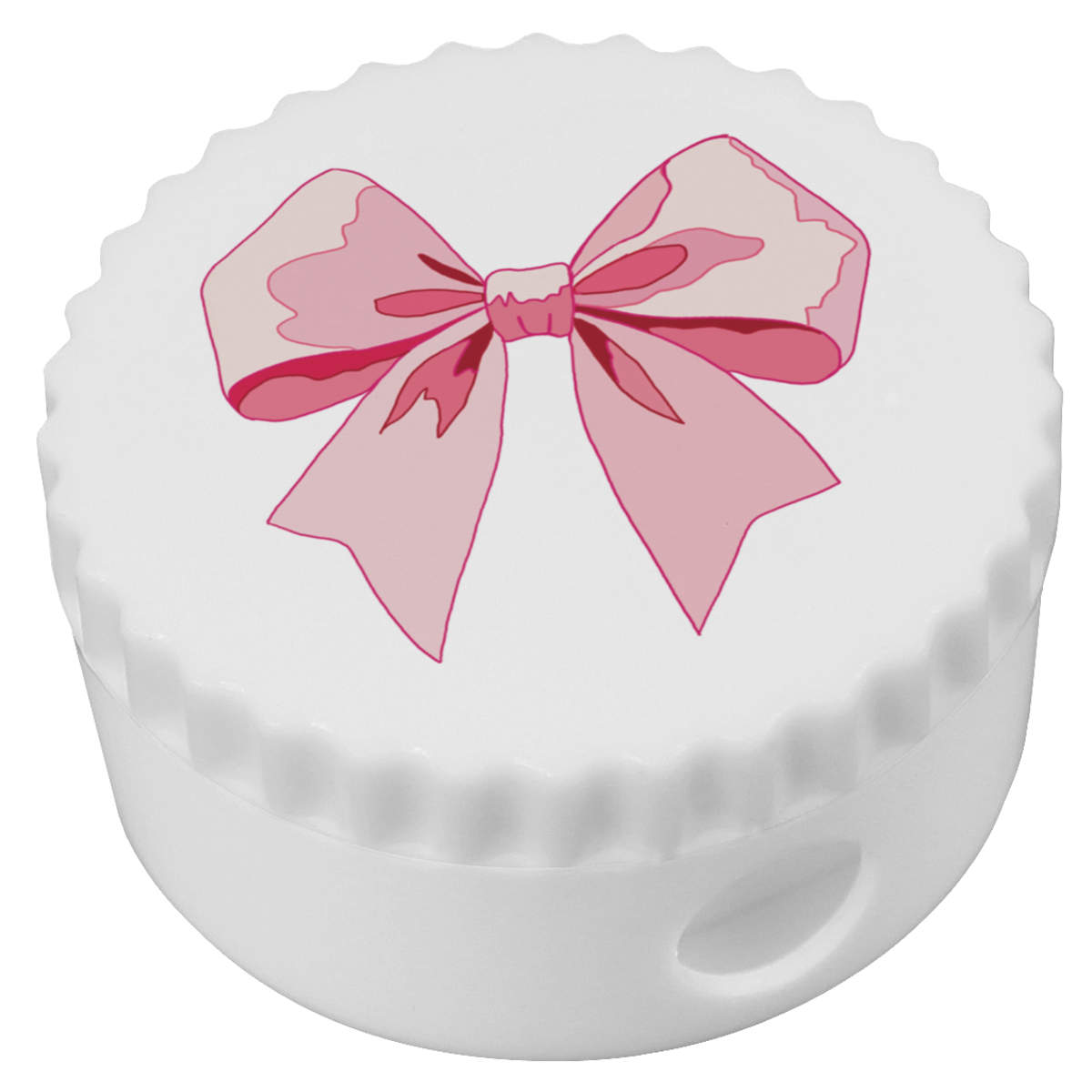 'Pink Bow' Compact Pencil Sharpener (PS00045450)