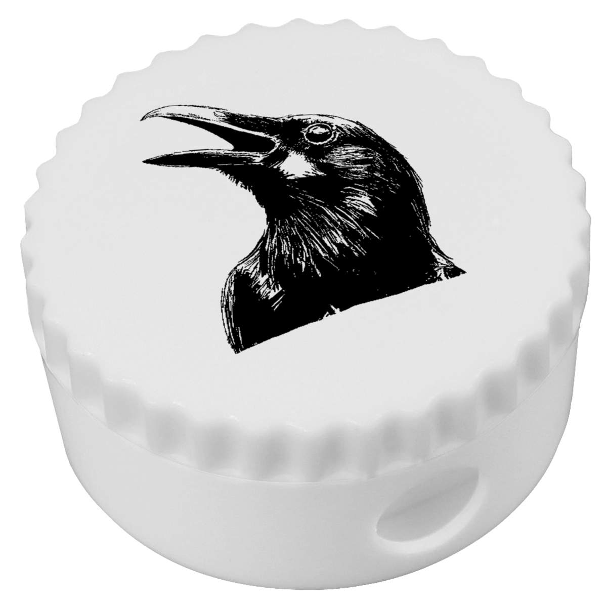 'Crow Cawing' Compact Pencil Sharpener (PS00046194)