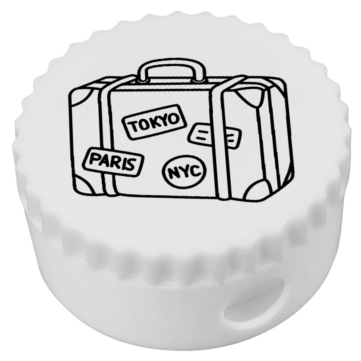 'Travel Suitcase' Compact Pencil Sharpener (PS00047271)