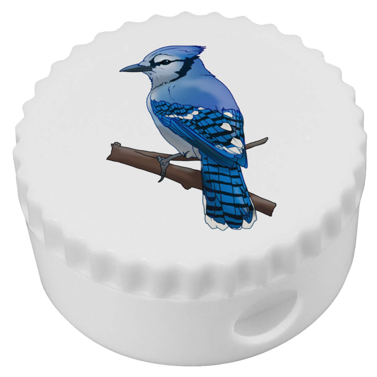 'Blue Jay on a Branch' Compact Pencil Sharpener (PS00047437)