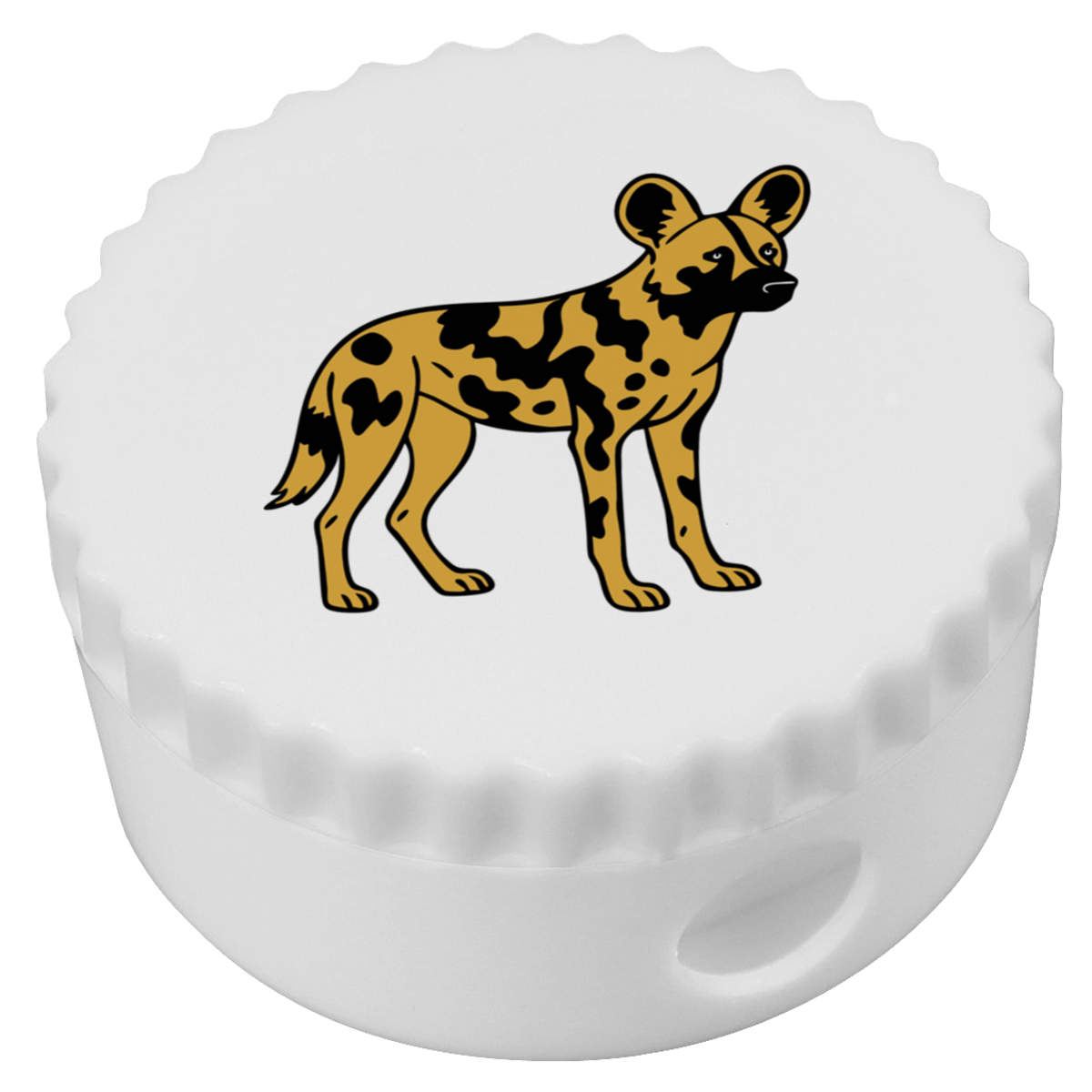 'African Wild Dog' Compact Pencil Sharpener (PS00047739)