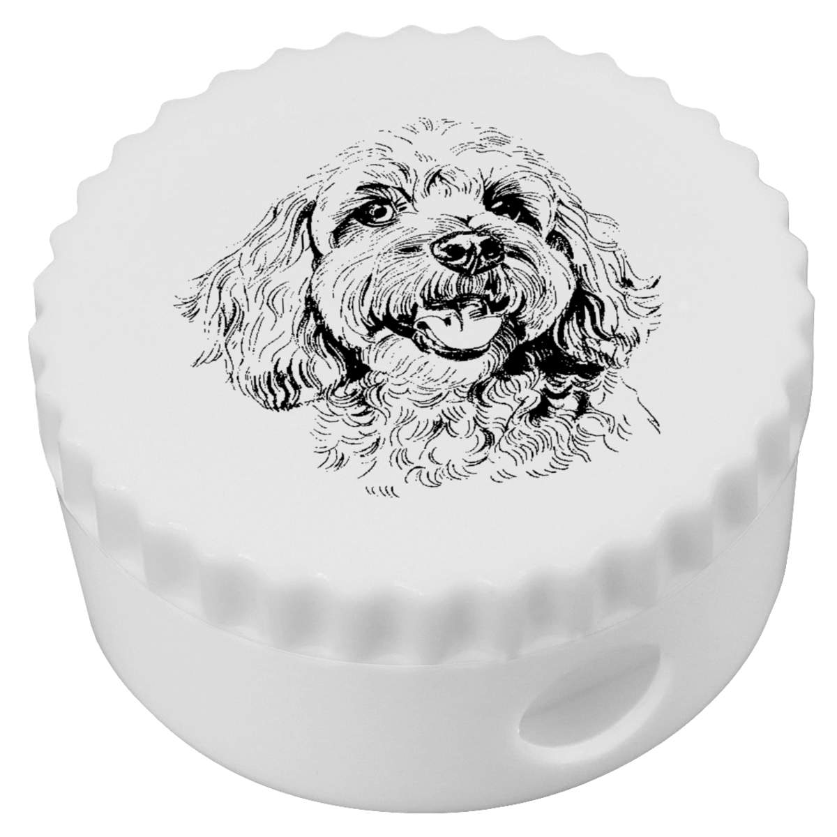 'Cockapoo Portrait' Compact Pencil Sharpener (PS00048125)