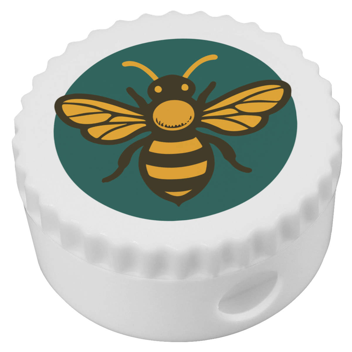 'Bumble Bee Motif' Compact Pencil Sharpener (PS00049003)