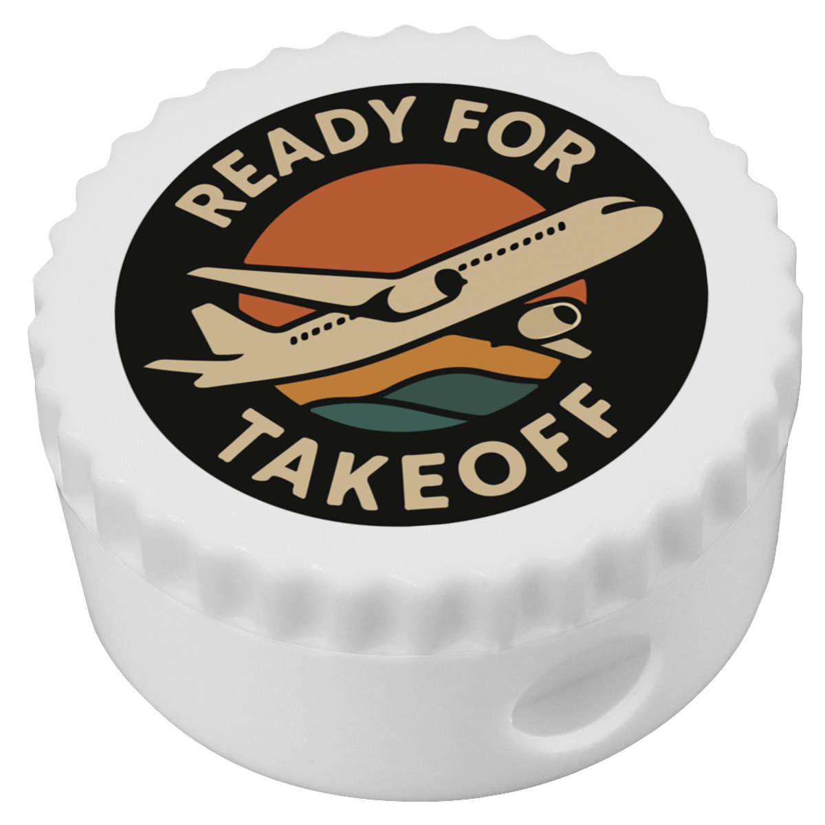 'Ready For Takeoff' Compact Pencil Sharpener (PS00049504)