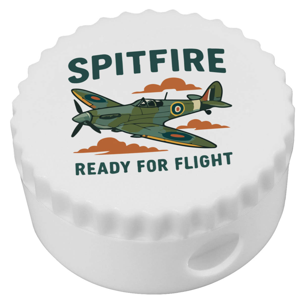 'Spitfire Ready For Flight' Compact Pencil Sharpener (PS00049753)