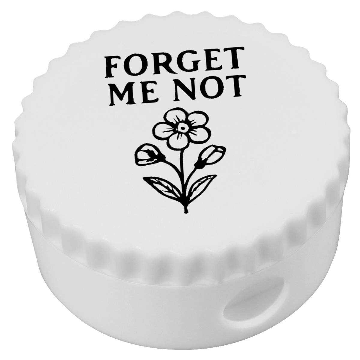 'Forget Me Not' Compact Pencil Sharpener (PS00050159)