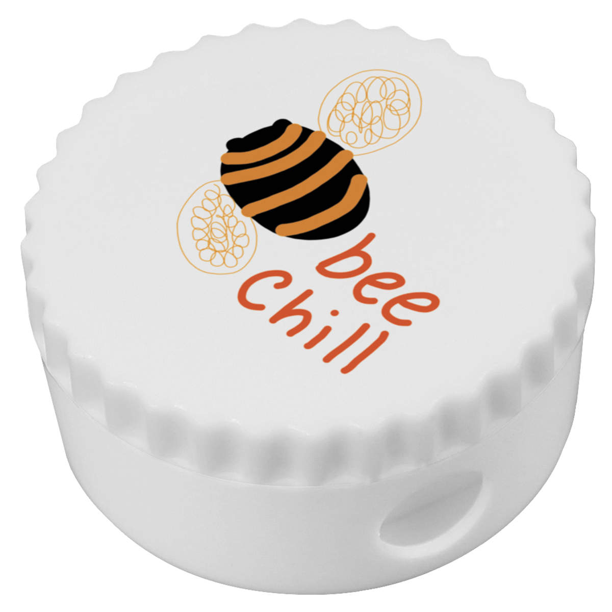 'Bee Chill And Relax' Compact Pencil Sharpener (PS00050459)