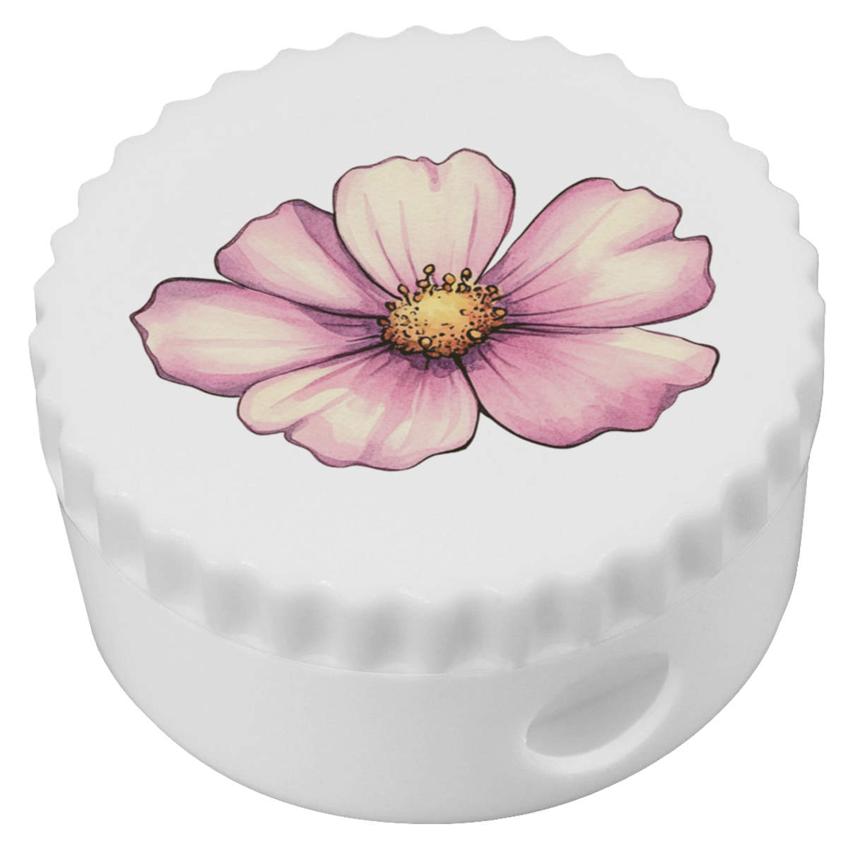 'Cosmos Flower' Compact Pencil Sharpener (PS00051196)