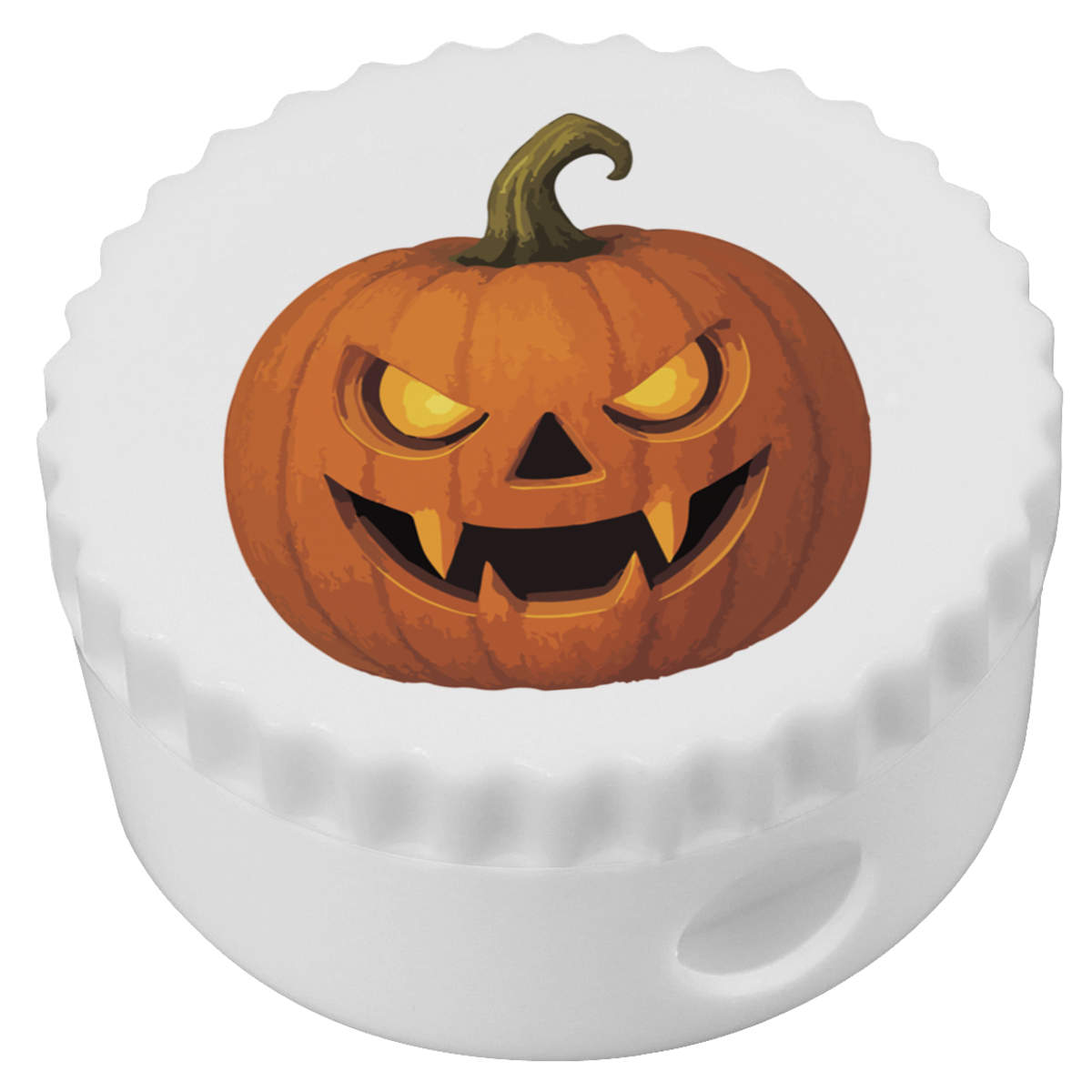 'Spooky Vampire Pumpkin Jack-O'-Lantern' Compact Pencil Sharpener (PS00051296)