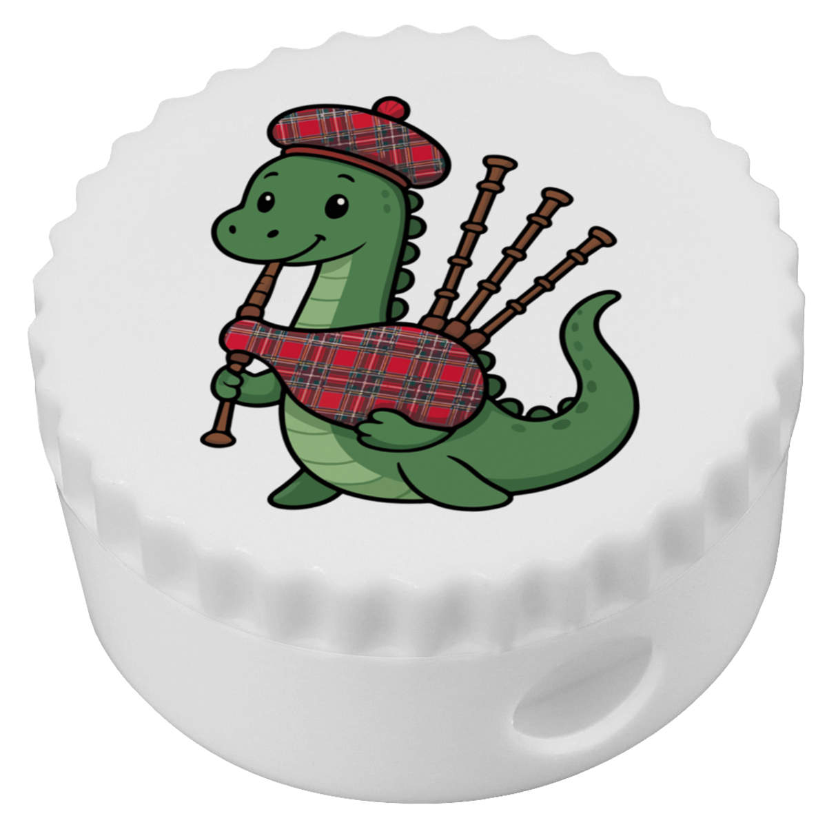 'Nessie Playing Bagpipes' Compact Pencil Sharpener (PS00051411)