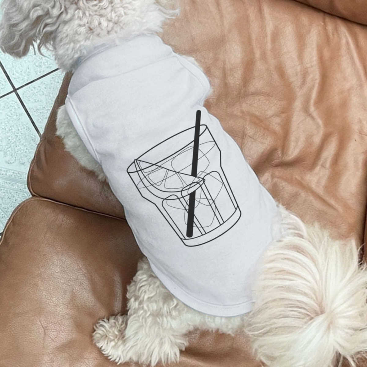 Camiseta 'Gin & Tonic' Mascota Perro/Gato (PT021065) - Imagen 23 de 25