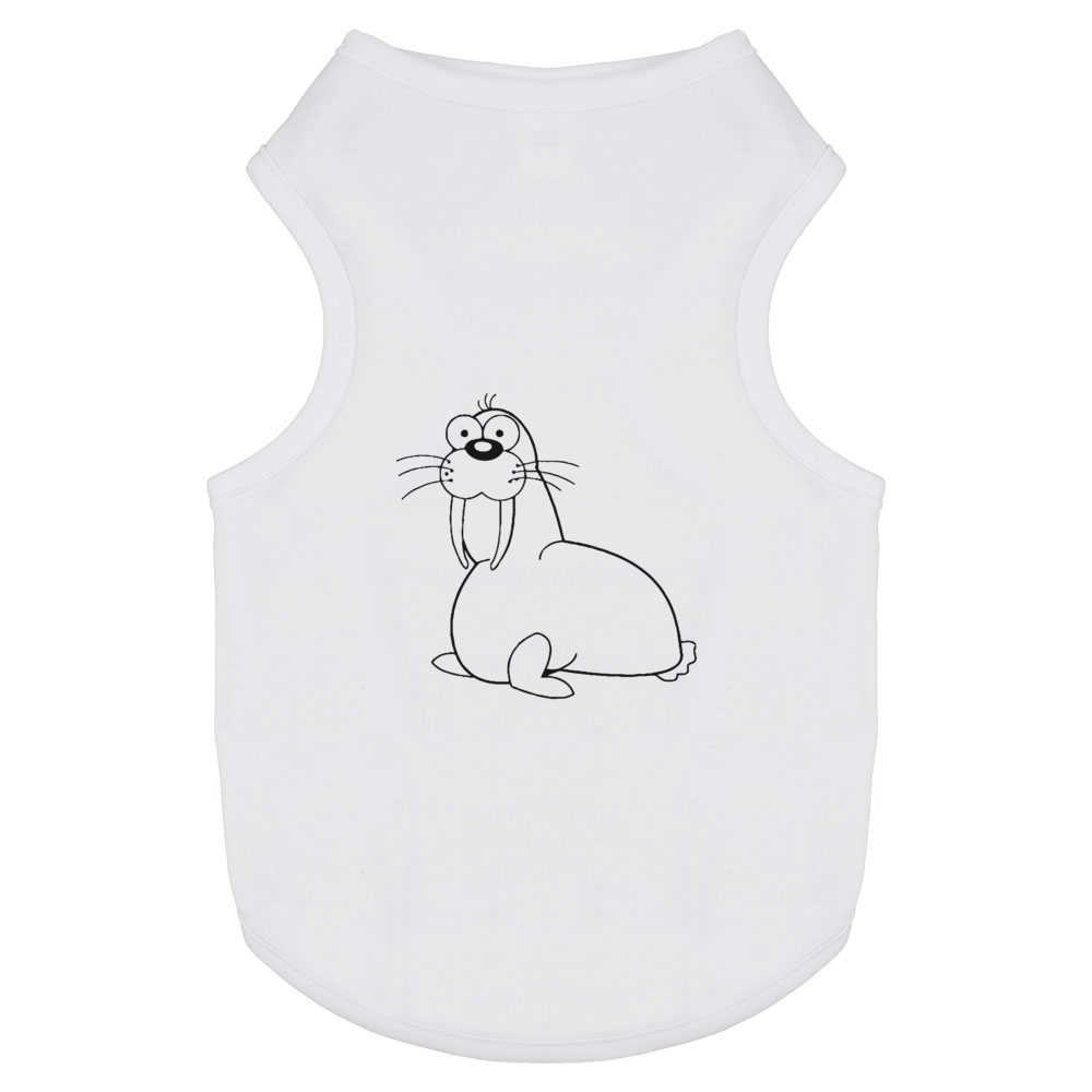 'Walrus' Pet Dog / Cat T-Shirt (PT000145) - Picture 16 of 25