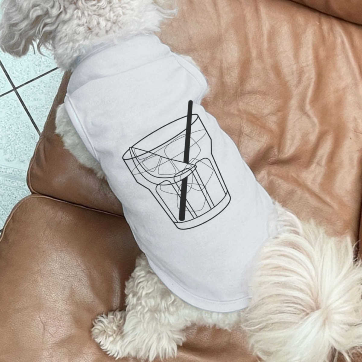 Camiseta 'Gin & Tonic' Mascota Perro/Gato (PT021065) - Imagen 18 de 25