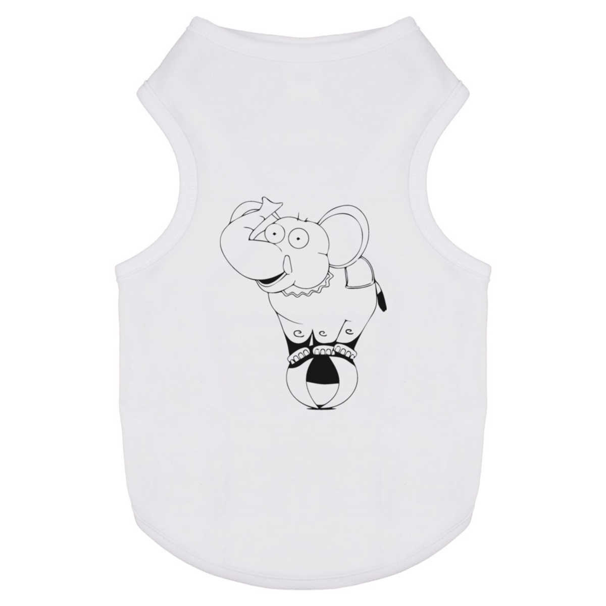 'Circus Elephant' Pet Dog / Cat T-Shirt (PT000184)