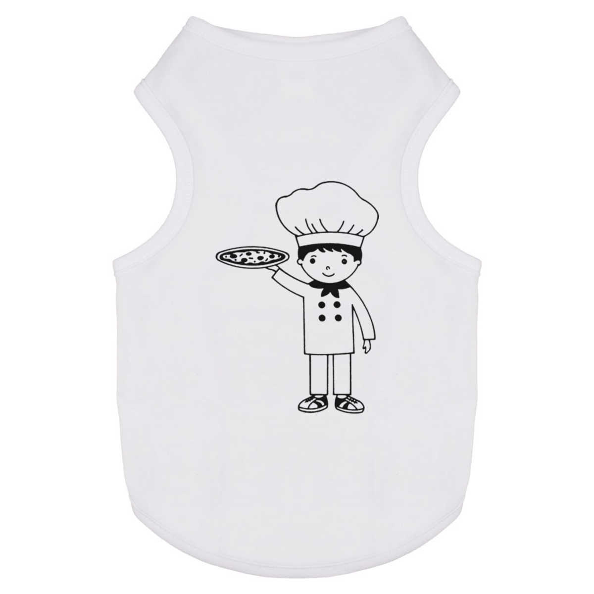 'Pizza Chef' Pet Dog / Cat T-Shirt (PT001637)