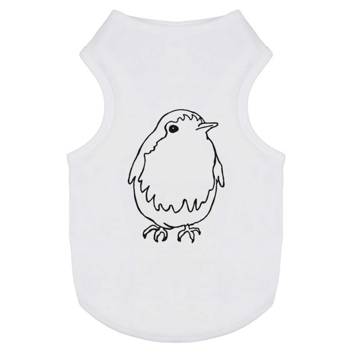 'Fat Robin' Pet Dog / Cat T-Shirt (PT004050)
