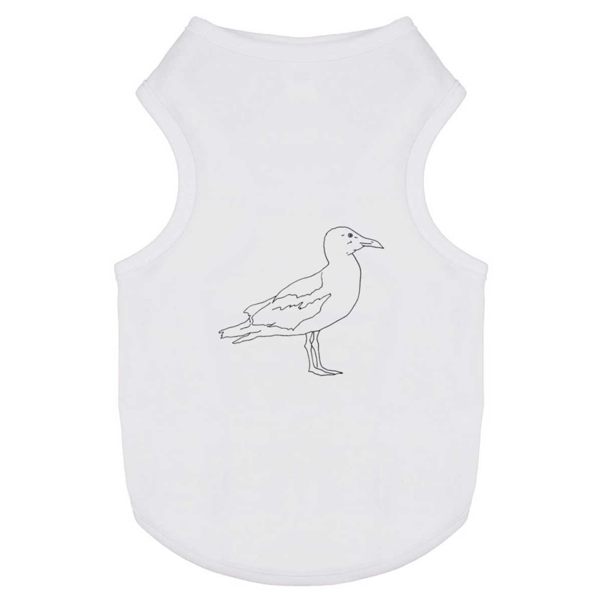 'Side View Seagull' Pet Dog / Cat T-Shirt (PT024344)