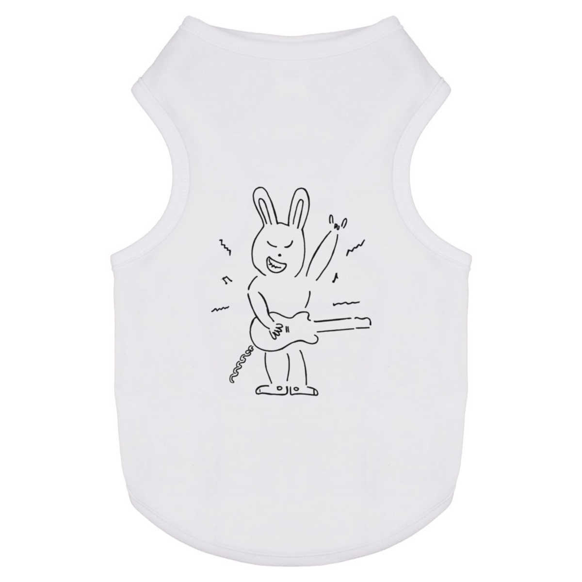 'Rock Bunny' Pet Dog / Cat T-Shirt (PT027748)