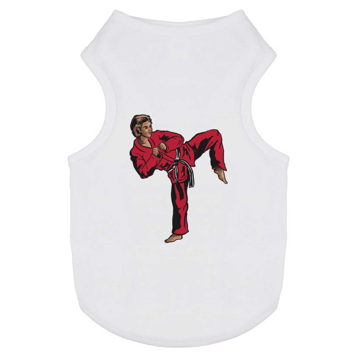 'Karate Kick' Pet Dog / Cat T-Shirt (PT028629)