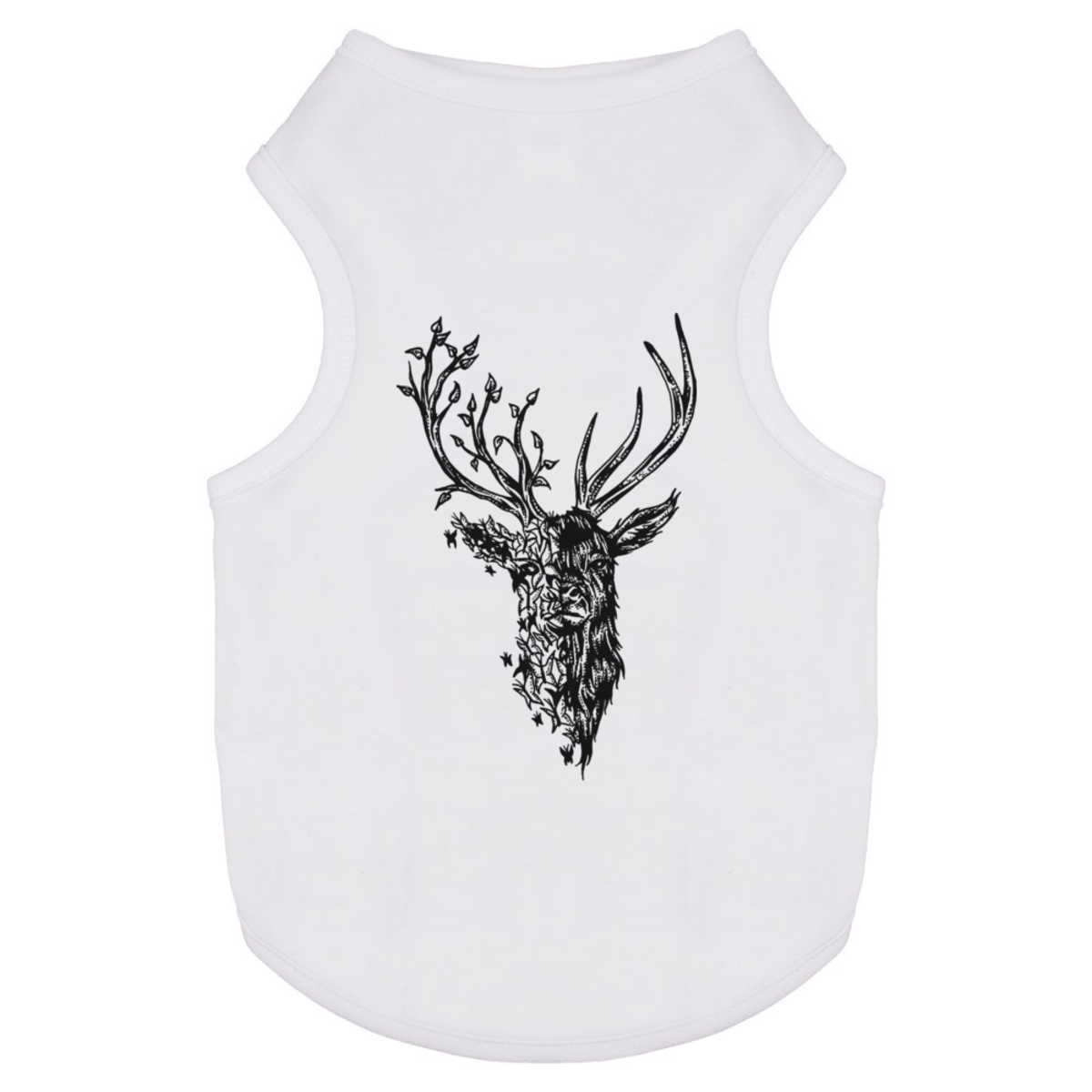 'Butterfly Stag' Pet Dog / Cat T-Shirt (PT032119)