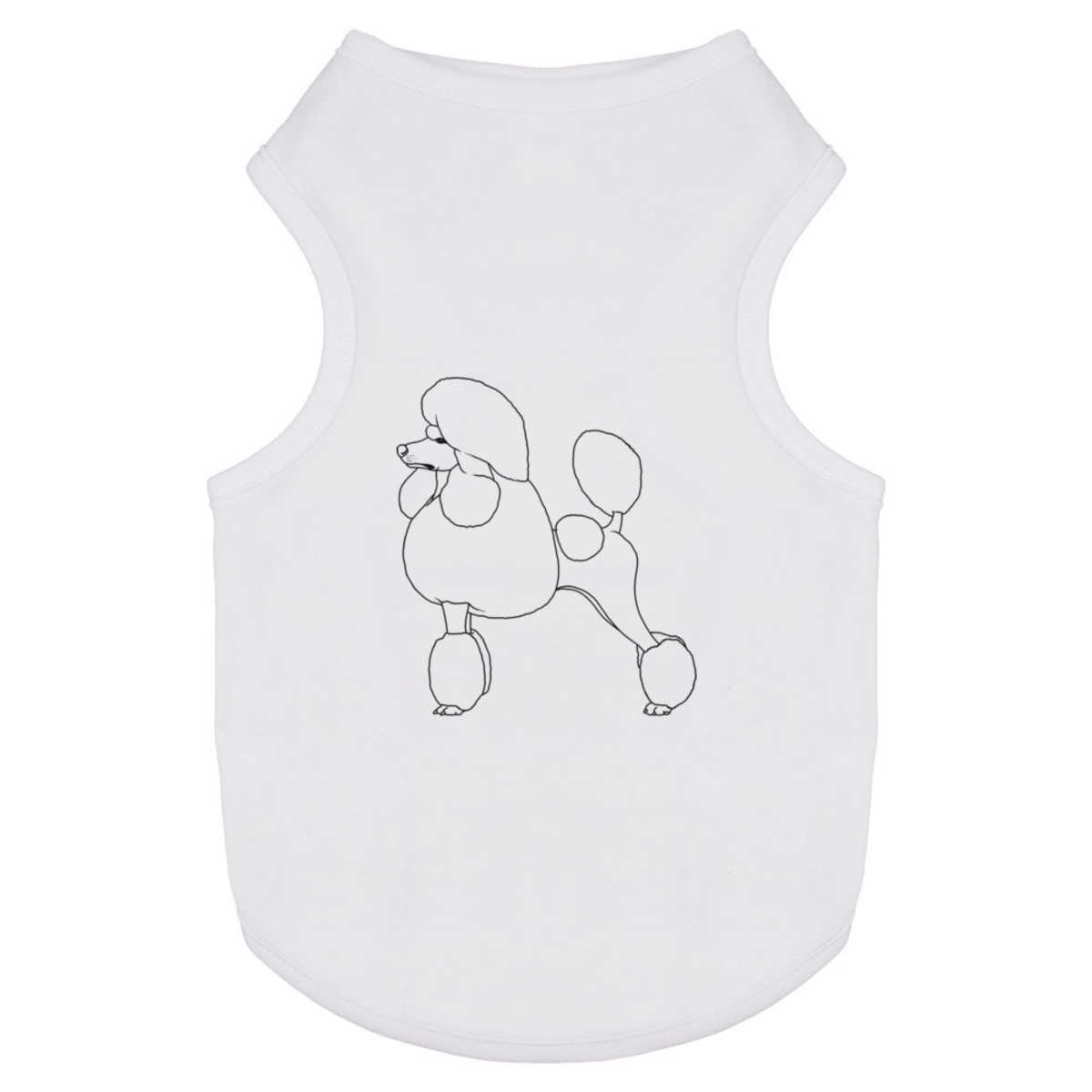 'Poodle' Pet Dog / Cat T-Shirt (PT034672)