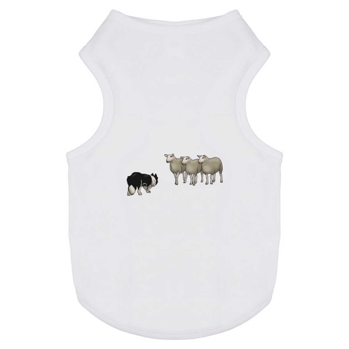 'Dog Herding Sheep' Pet Dog / Cat T-Shirt (PT035551)