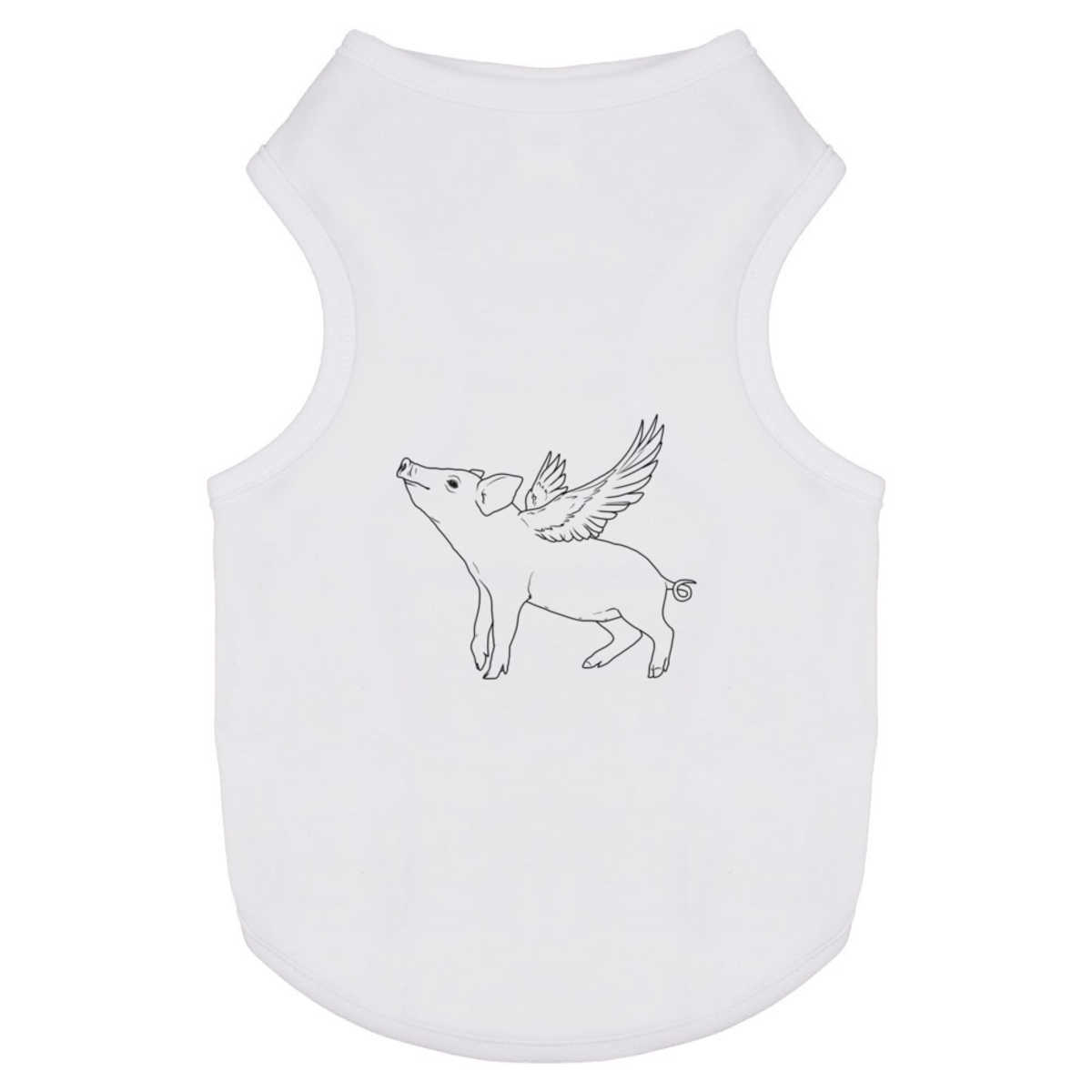 'Flying Pig' Pet Dog / Cat T-Shirt (PT037572)