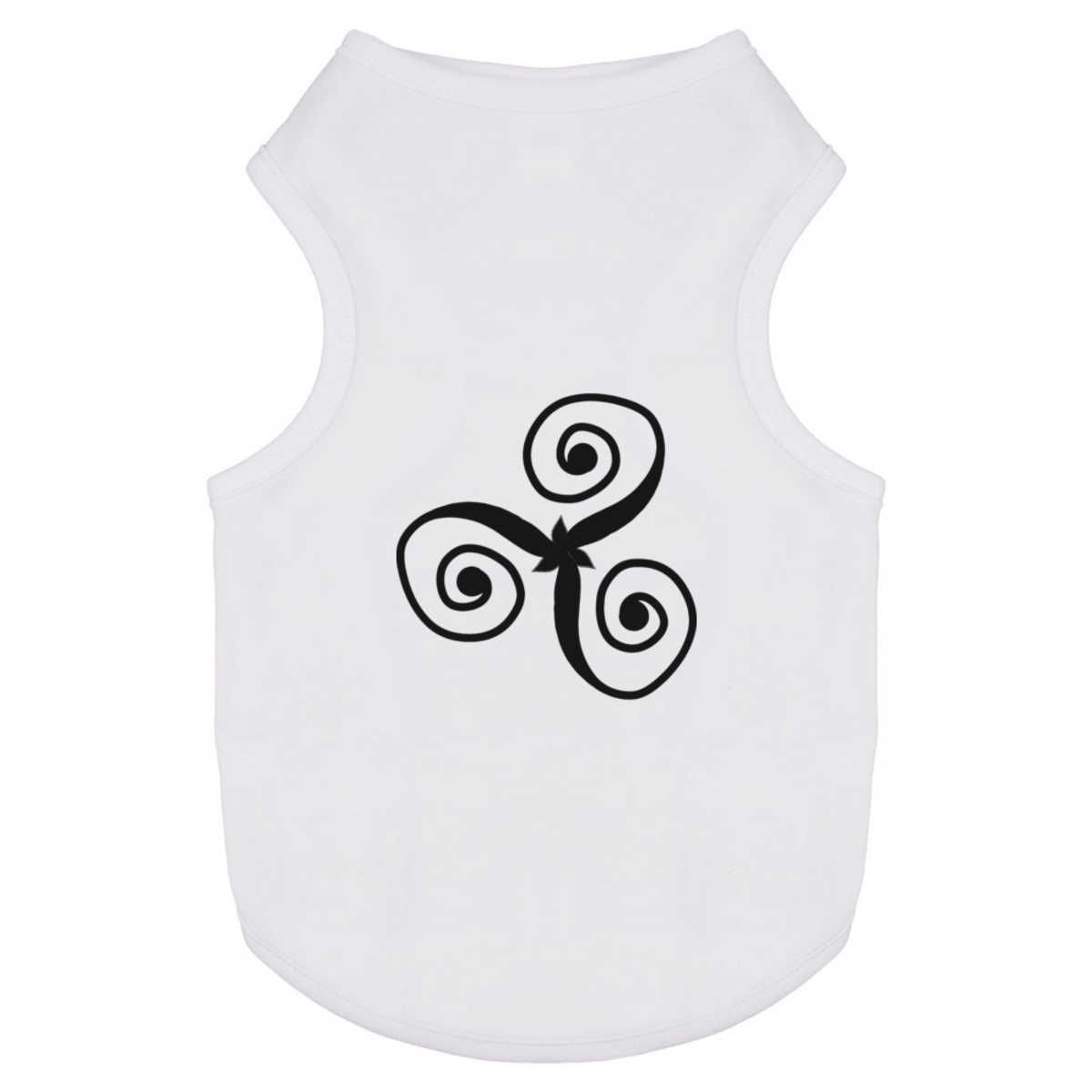 'Triskelion' Pet Dog / Cat T-Shirt (PT040295)