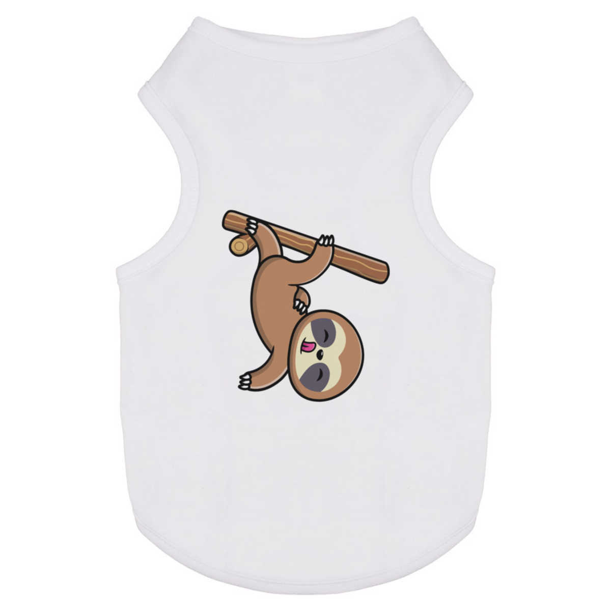 'Silly Sloth Hanging Upside Down' Pet Dog / Cat T-Shirt (PT041657)