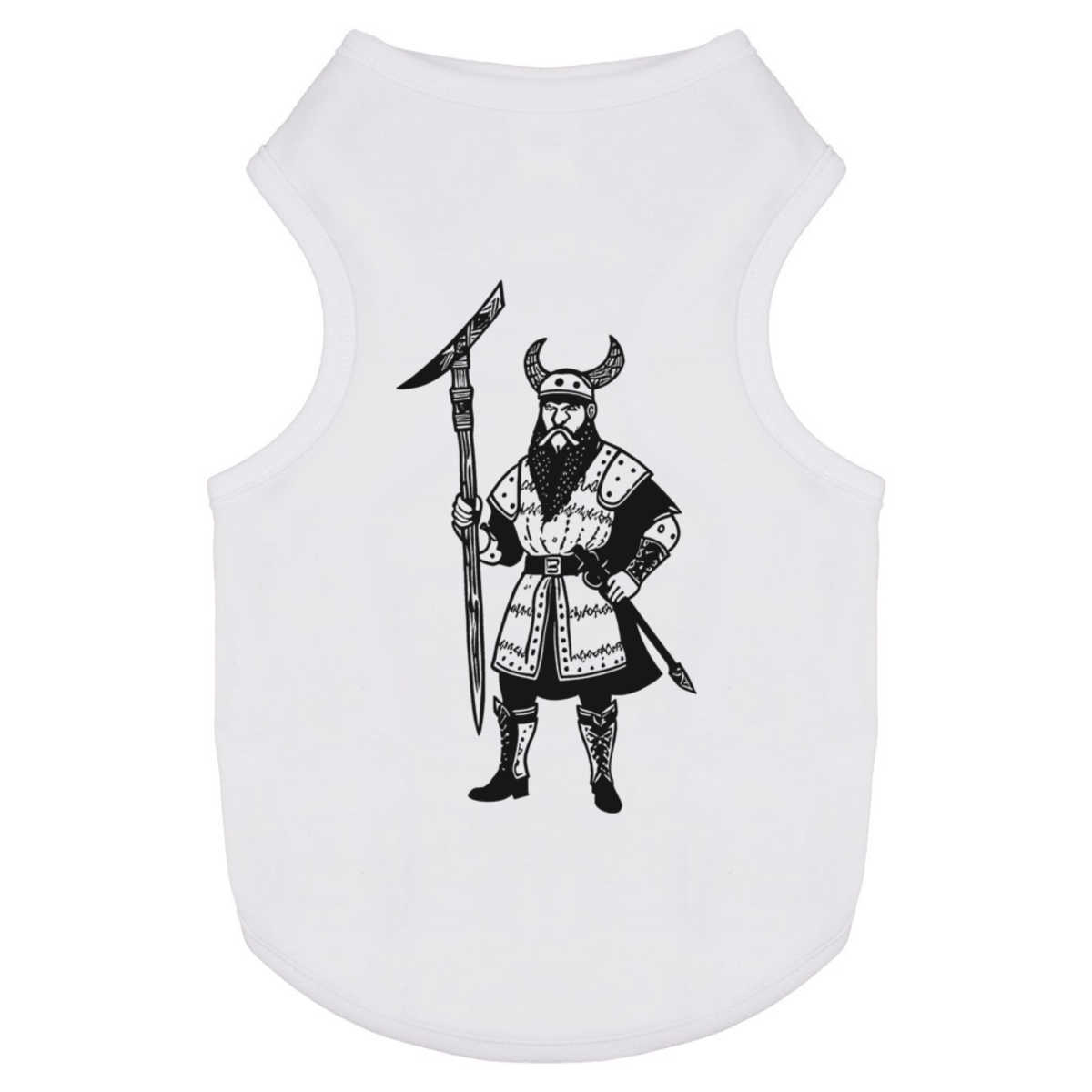 'Viking Warrior With Battle Axe' Pet Dog / Cat T-Shirt (PT043869)
