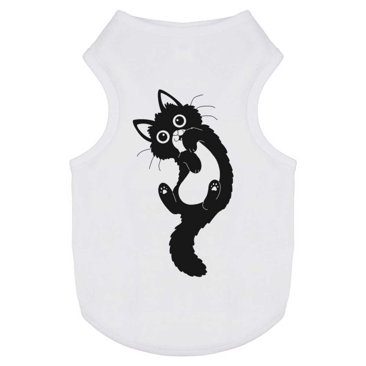 'Rolling Fluffy Cat' Pet Dog / Cat T-Shirt (PT048092)