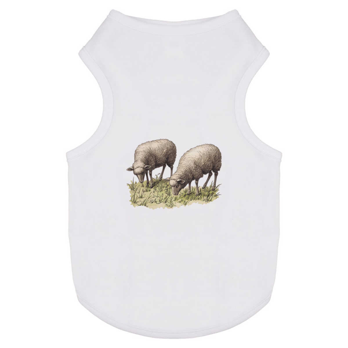 'Grazing Sheep' Pet Dog / Cat T-Shirt (PT049929)