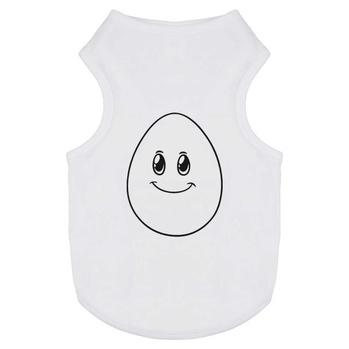 'Smiling Egg' Pet Dog / Cat T-Shirt (PT051833)