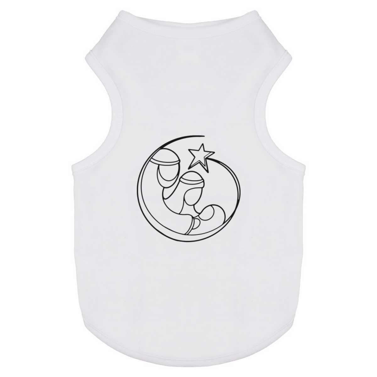 'Cute Nativity Scene' Pet Dog / Cat T-Shirt (PT052066)