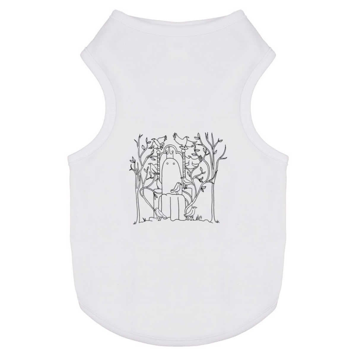 'The Crow King' Pet Dog / Cat T-Shirt (PT052862)