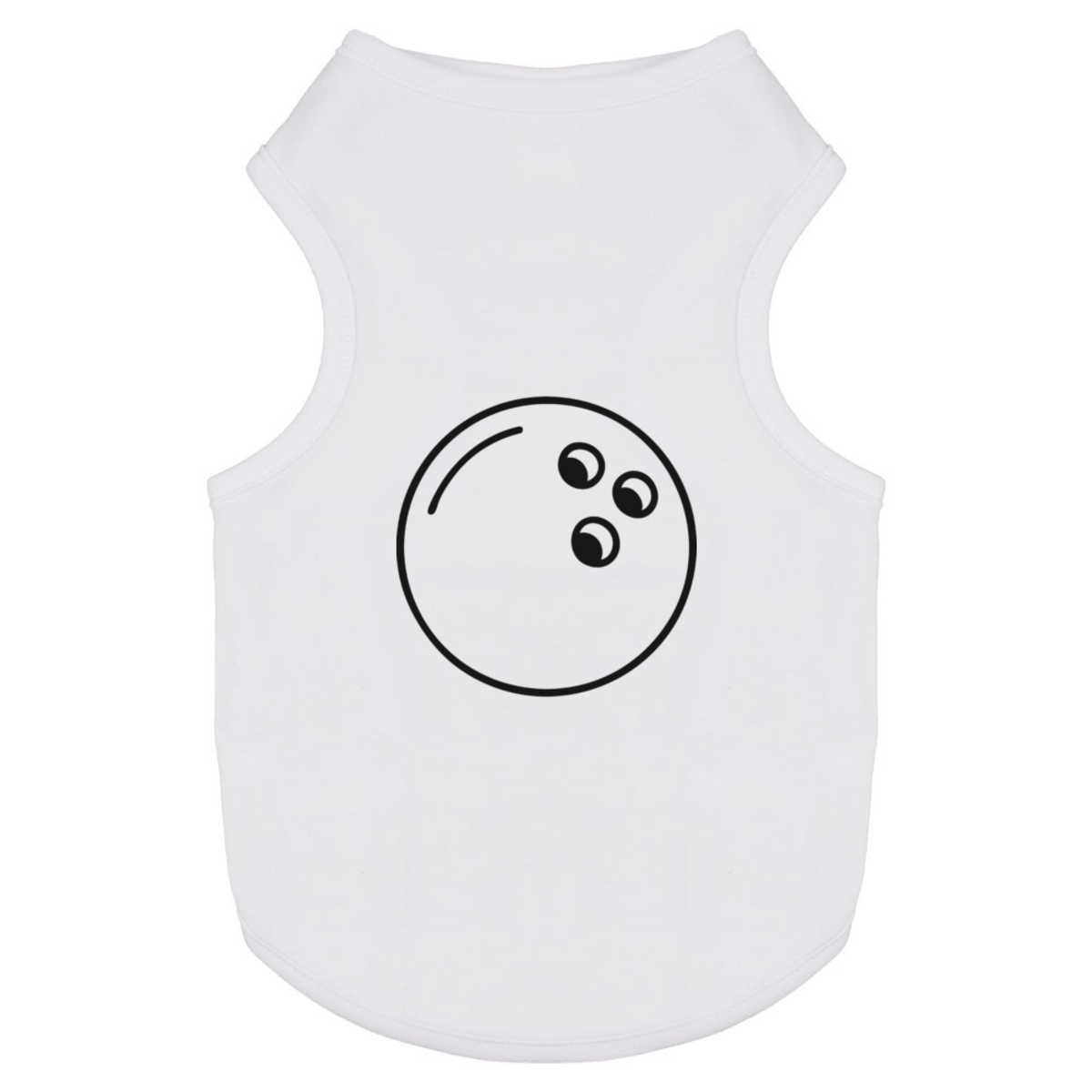 'Bowling Ball' Pet Dog / Cat T-Shirt (PT053913)