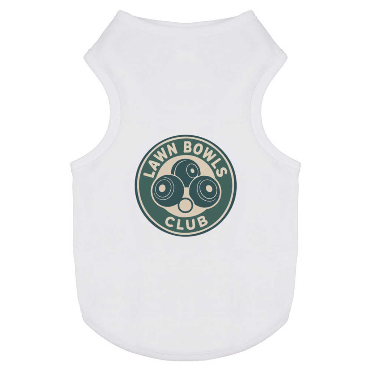 'Lawn Bowls Club' Pet Dog / Cat T-Shirt (PT054268)