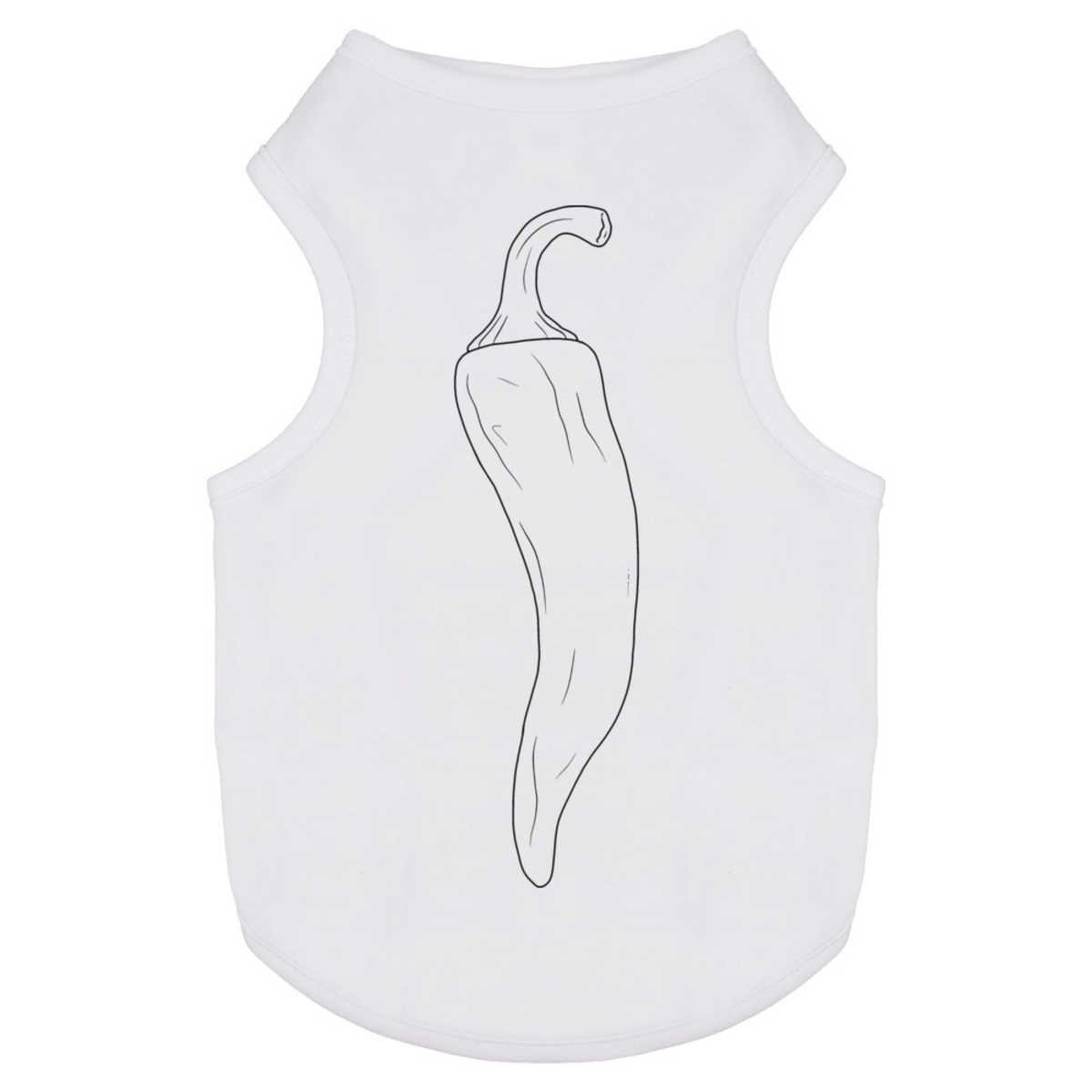 'Spicy Chilli Pepper' Pet Dog / Cat T-Shirt (PT054528)