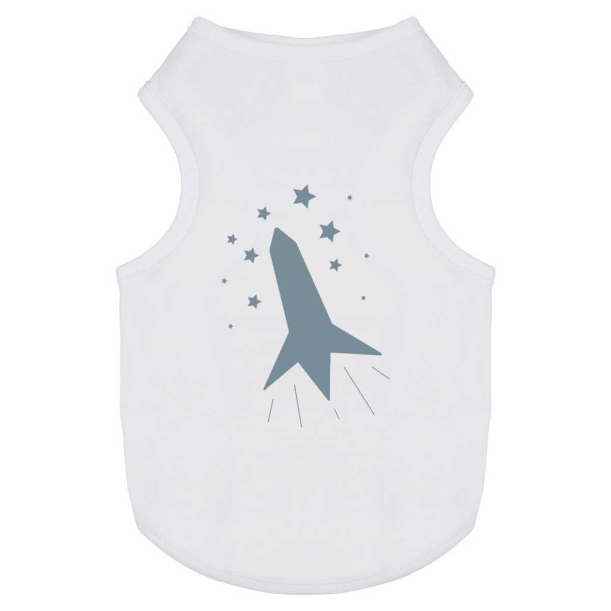 'A Rocket In Space' Pet Dog / Cat T-Shirt (PT055406)