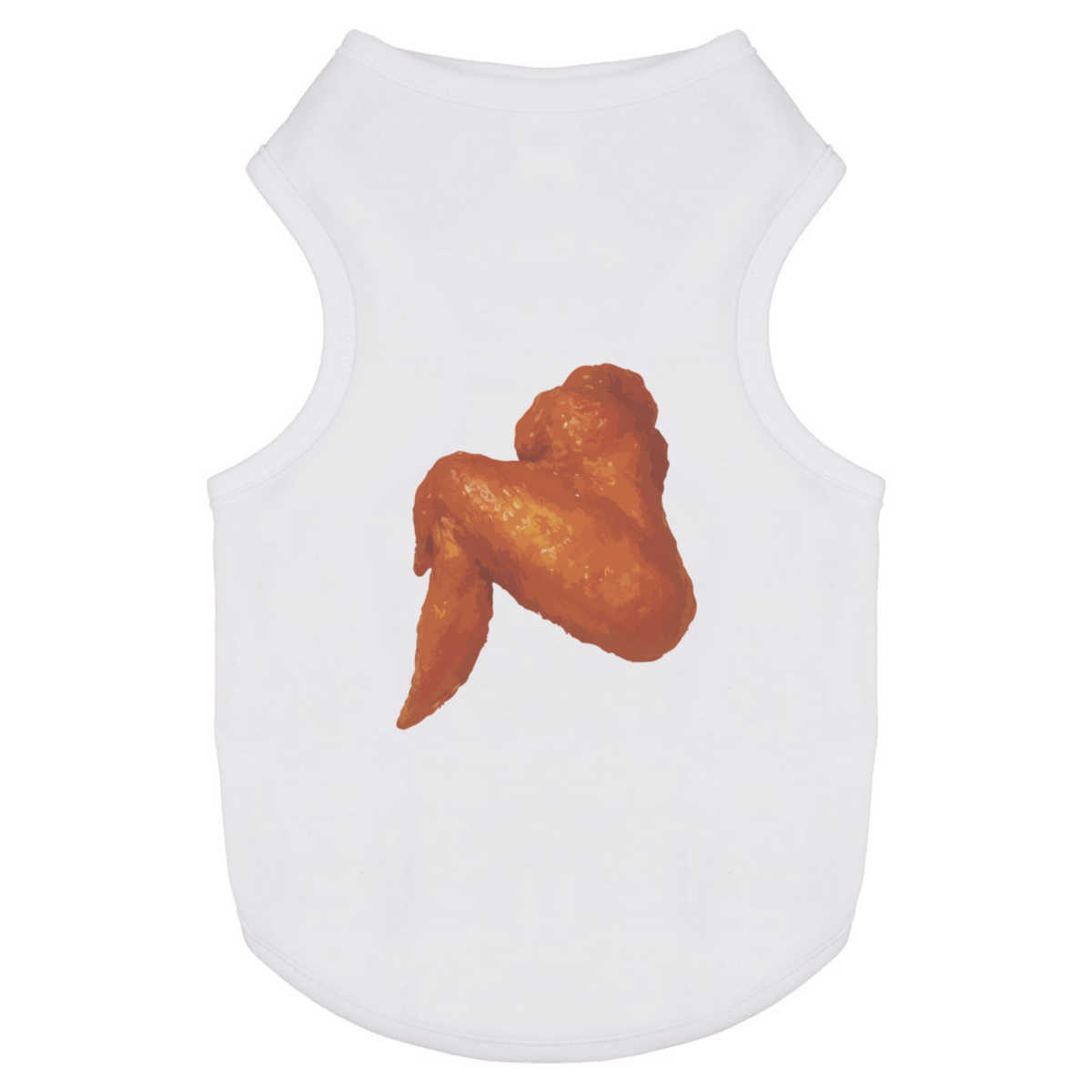 'Delicious Cooked Chicken Wing Appetizer' Pet Dog / Cat T-Shirt (PT057740)