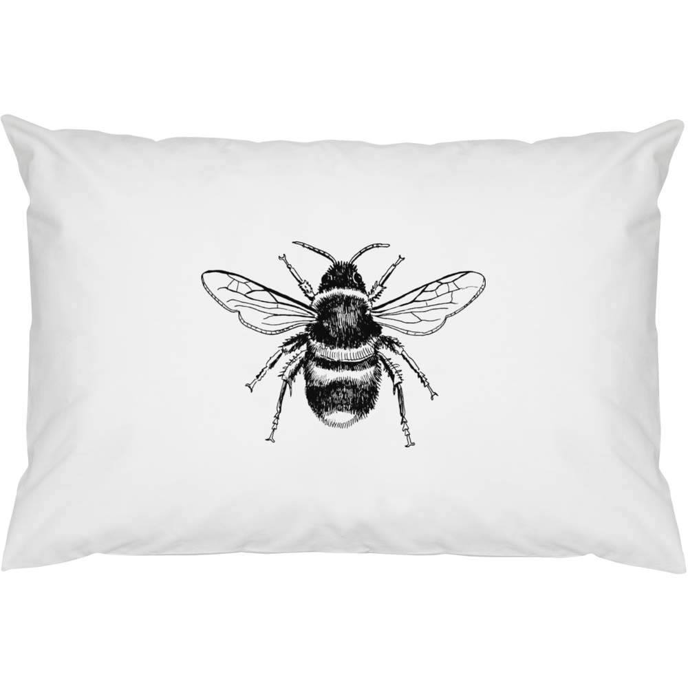 2 x 'Bee' Cotton Pillow Cases (PW00001897)