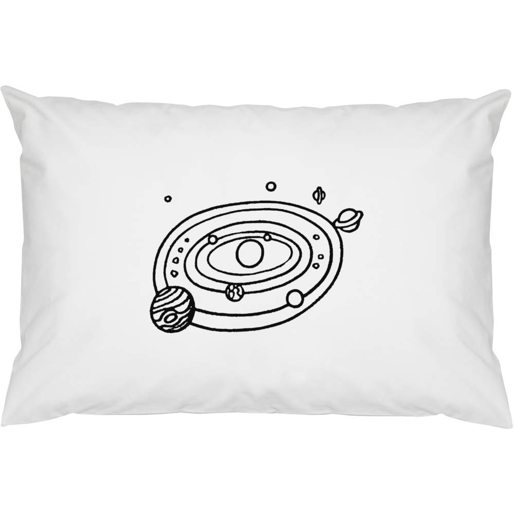 2 x 'Solar System' Cotton Pillow Cases (PW00007105)