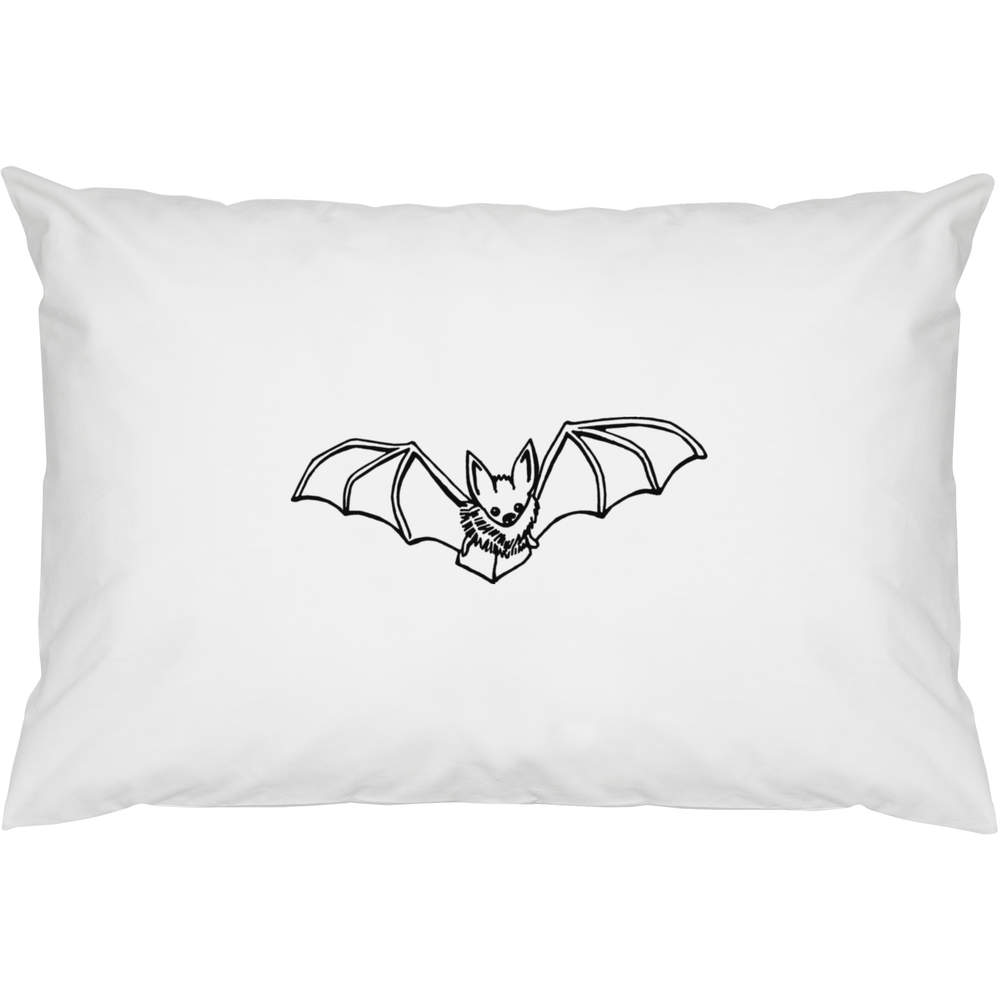 2 x 'Flying Bat' Cotton Pillow Cases (PW00017794)