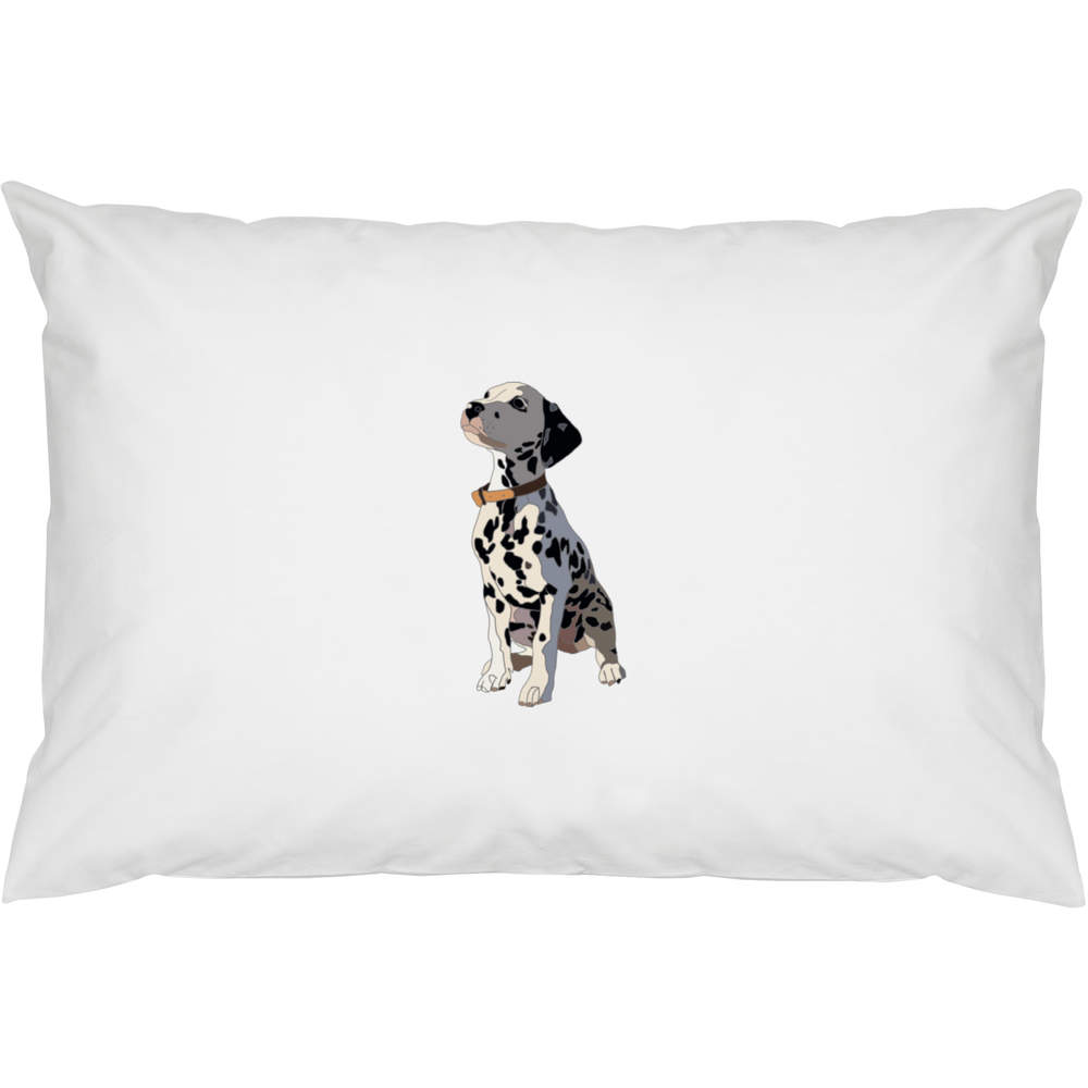 2 x 'Dalmation Puppy' Cotton Pillow Cases (PW00020796)