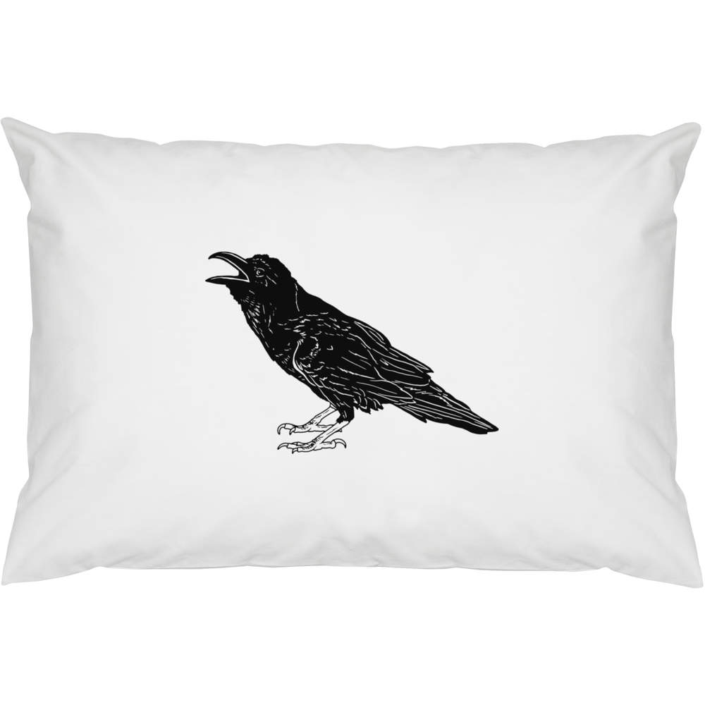 2 x 'Raven Calling' Cotton Pillow Cases (PW00023351)