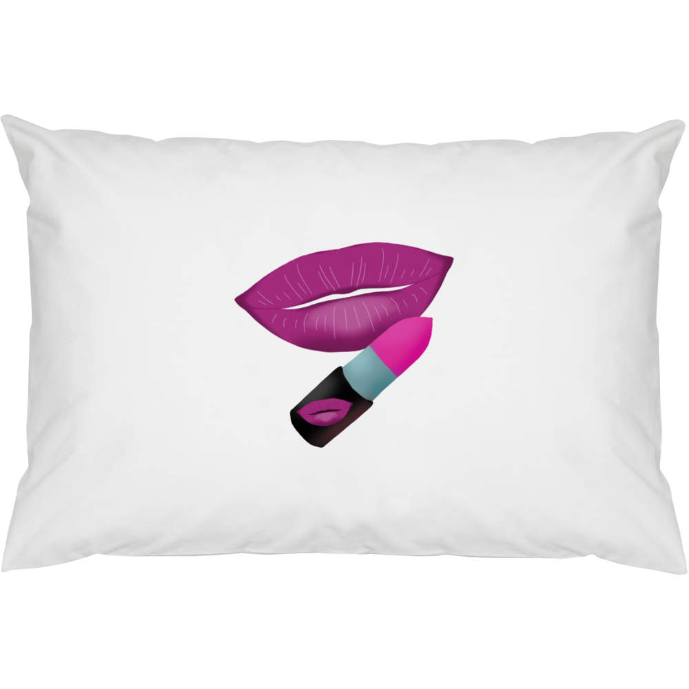 2 x 'Lipstick' Cotton Pillow Cases (PW00031161)