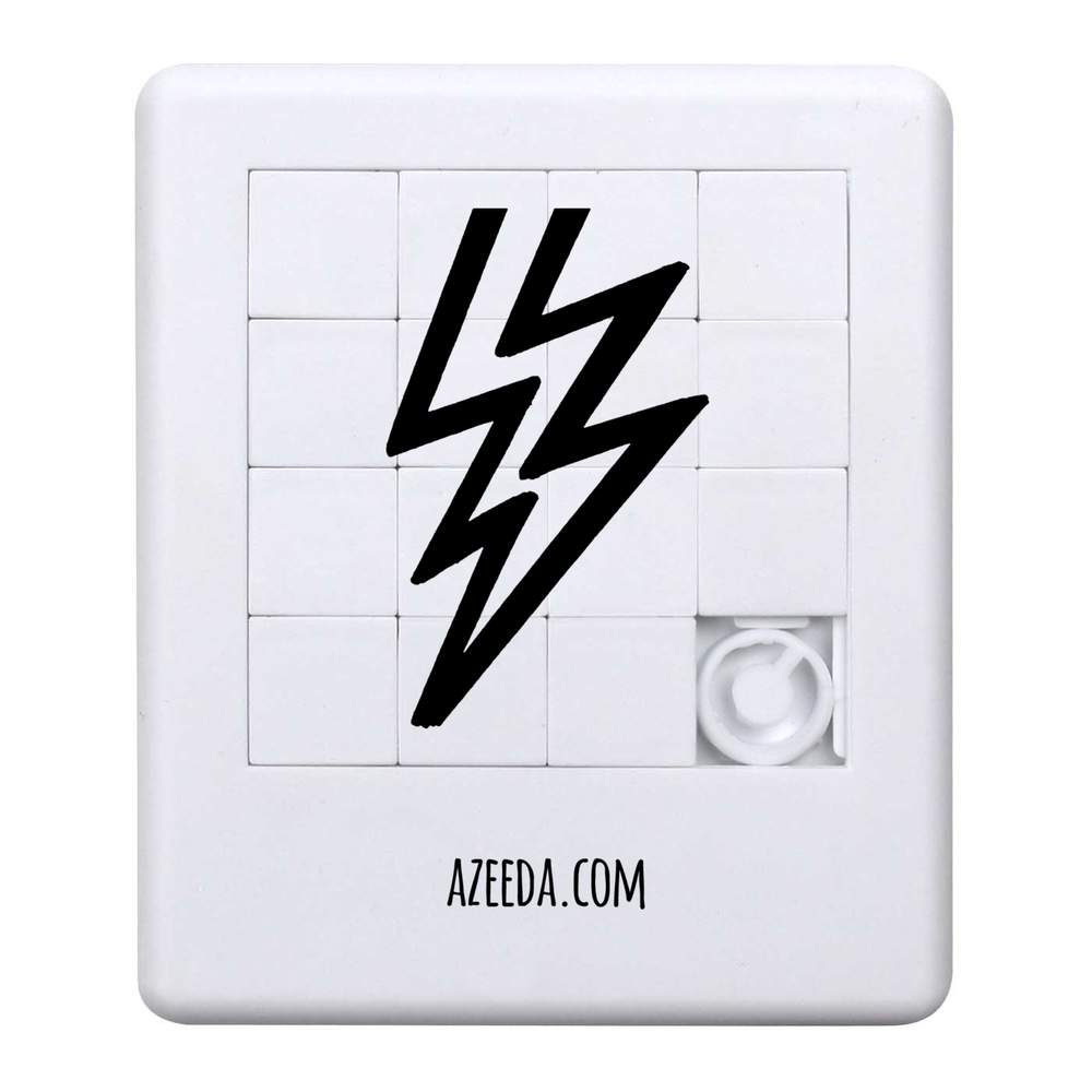 'Lightning Bolt' Sliding Puzzle (PZ00000525)