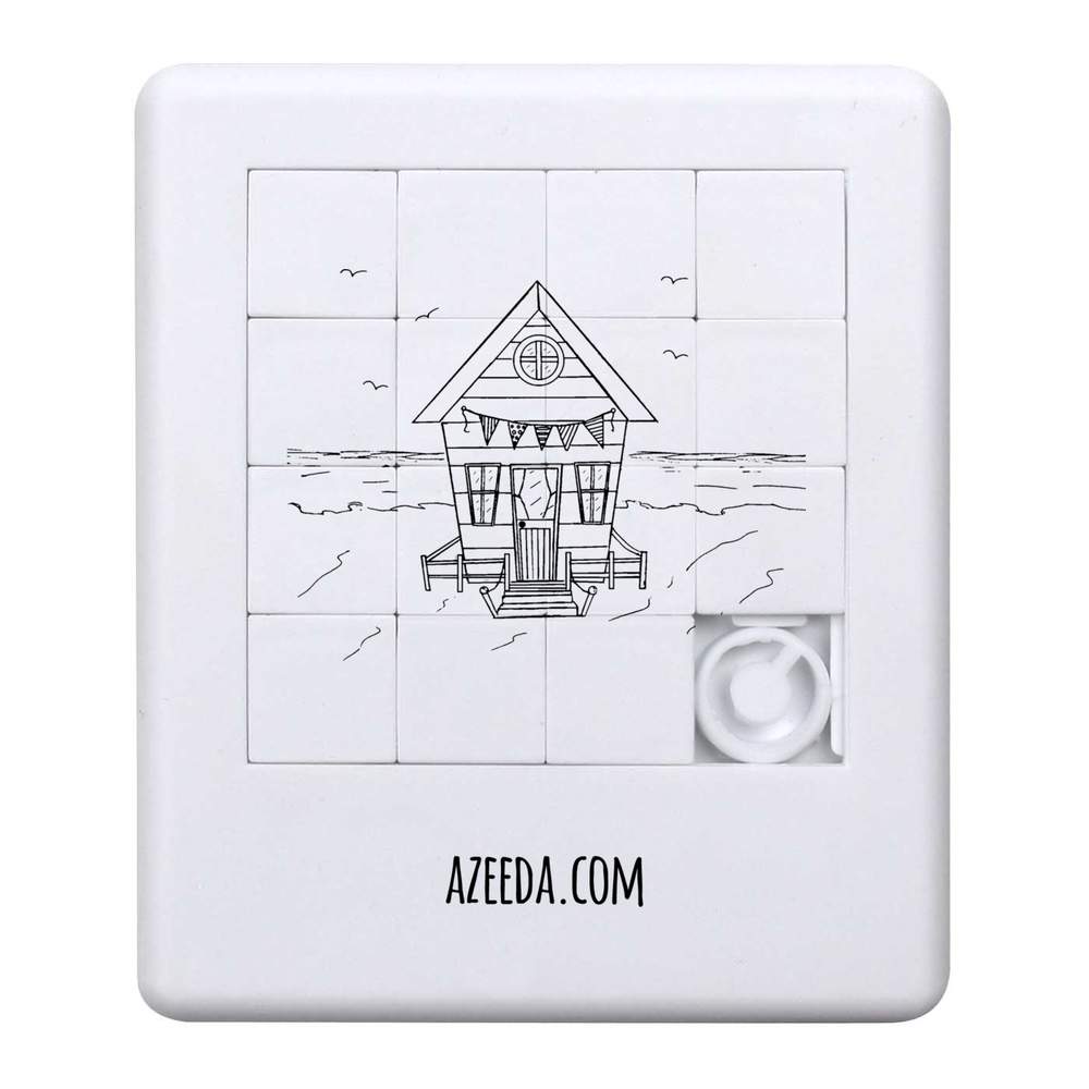 'Beach Hut' Sliding Puzzle (PZ00003884)