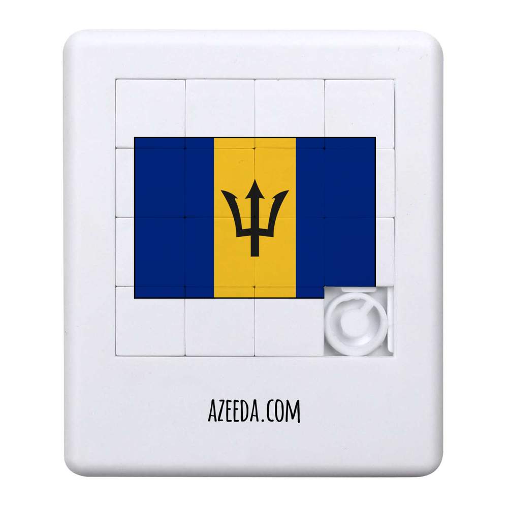 'Barbados Flag' Sliding Puzzle (PZ00009734)