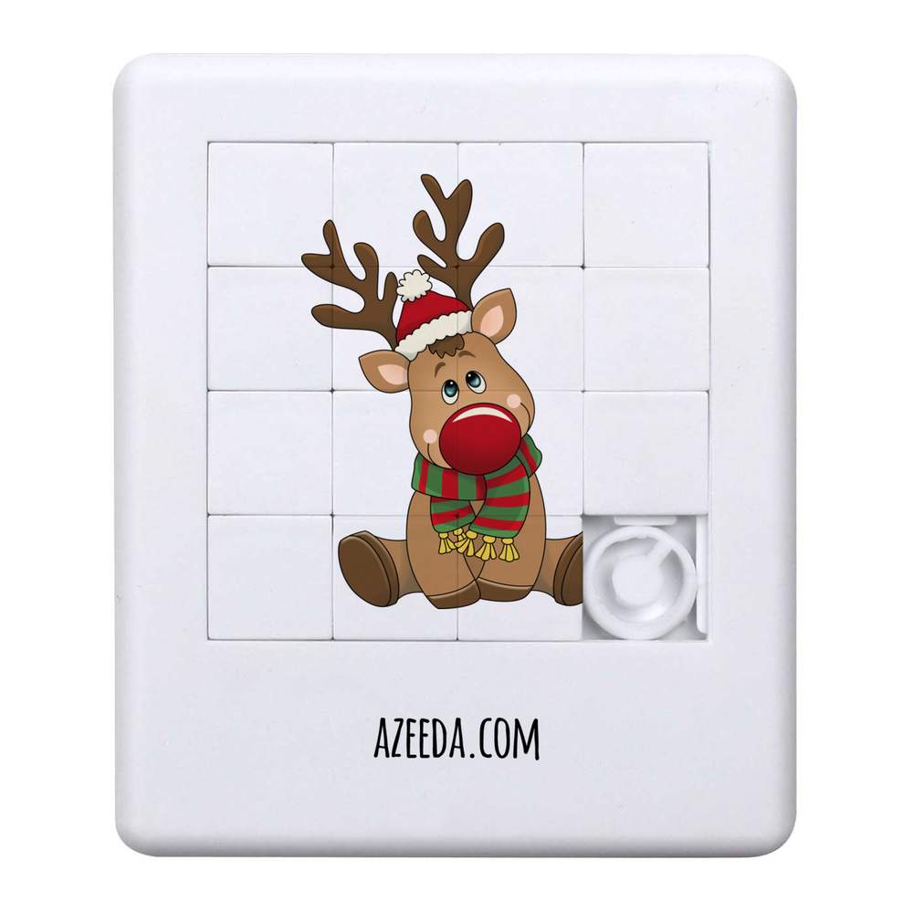 'Christmas Reindeer' Sliding Puzzle (PZ00013801)